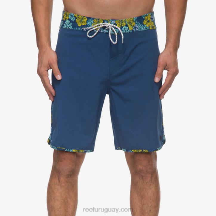 azul de metilo R2BV693 shorts mullen de 19" Reef hombres