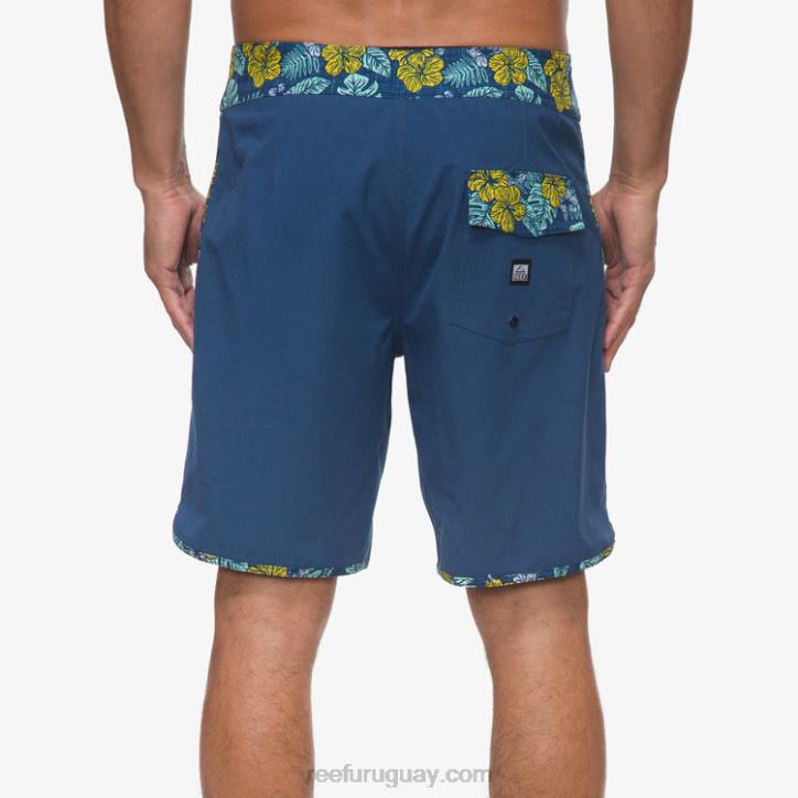 azul de metilo R2BV693 shorts mullen de 19" Reef hombres