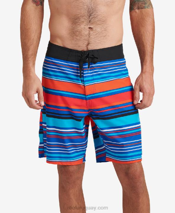azul lapislázuli R2BV708 tabla corta sharpe 19" Reef hombres