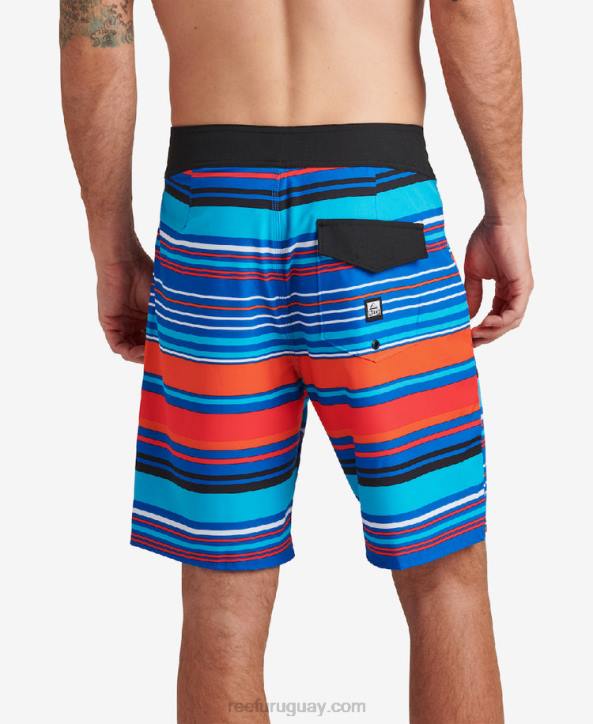 azul lapislázuli R2BV708 tabla corta sharpe 19" Reef hombres