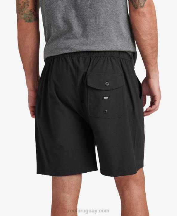 caviar R2BV679 shorts de paseo con cintura elástica de 17" Reef hombres