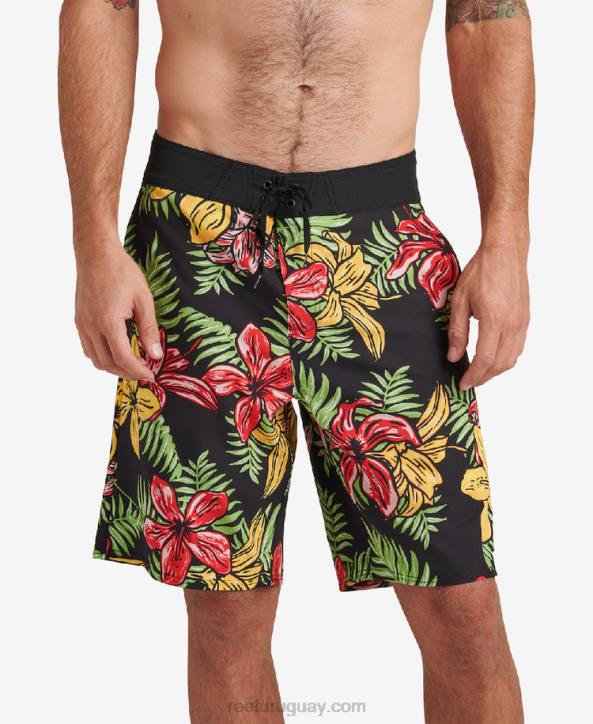 caviar R2BV710 pantalones cortos fitz de 19" Reef hombres