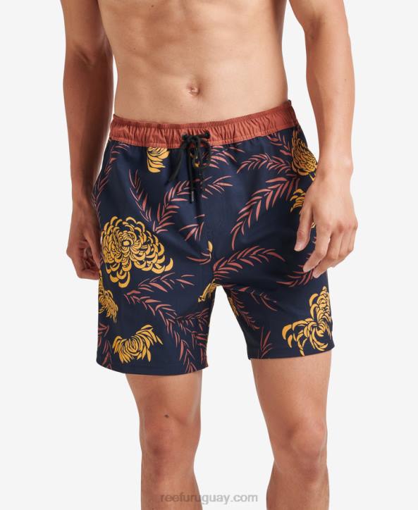 cielo nocturno R2BV695 pantalón corto john volley 17" Reef hombres