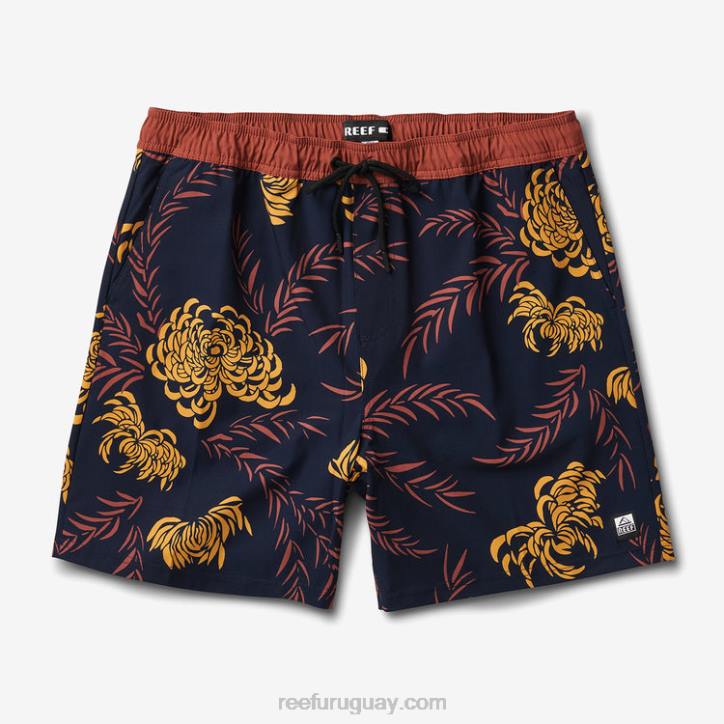 cielo nocturno R2BV695 pantalón corto john volley 17" Reef hombres