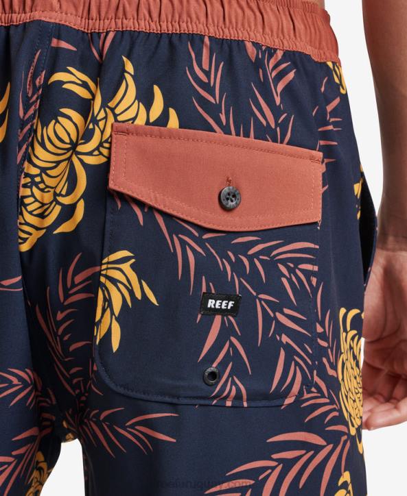cielo nocturno R2BV695 pantalón corto john volley 17" Reef hombres