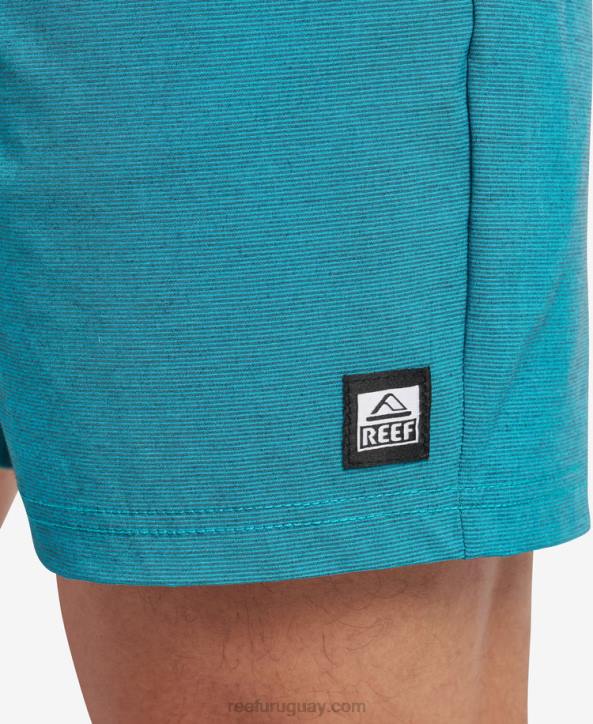 golfo de vizcaya R2BV699 shorts de paseo con cintura elástica de 17" Reef hombres