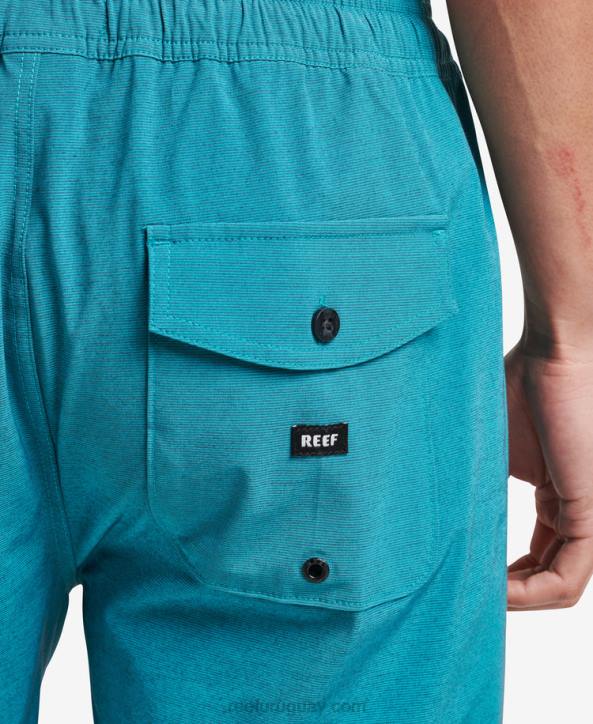 golfo de vizcaya R2BV699 shorts de paseo con cintura elástica de 17" Reef hombres