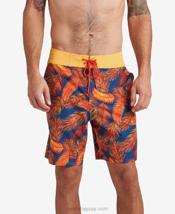 insignias azules R2BV712 pantalones cortos harrison de 19" Reef hombres
