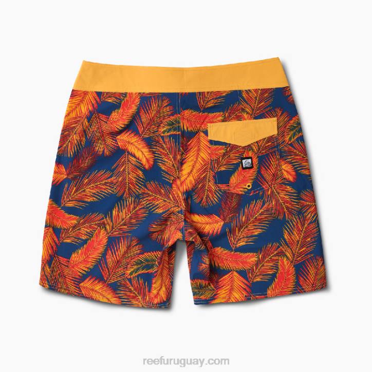 insignias azules R2BV712 pantalones cortos harrison de 19" Reef hombres