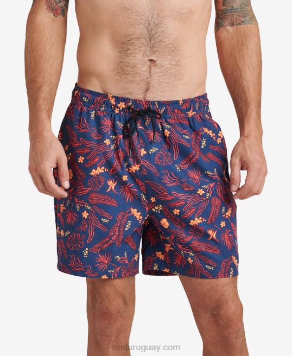 insignias azules R2BV715 bañador everett 17" Reef hombres