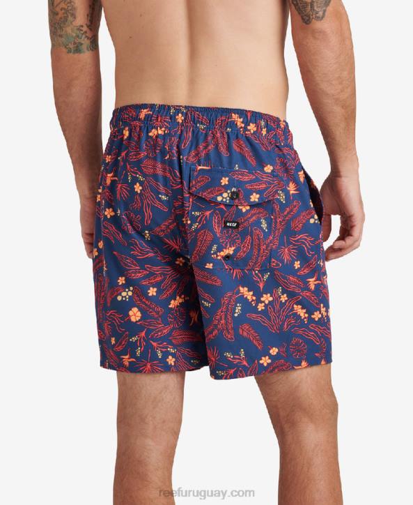 insignias azules R2BV715 bañador everett 17" Reef hombres