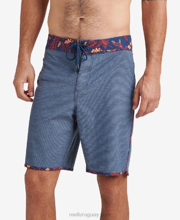 insignias azules R2BV721 Pantalones cortos Stryker de 19" Reef hombres