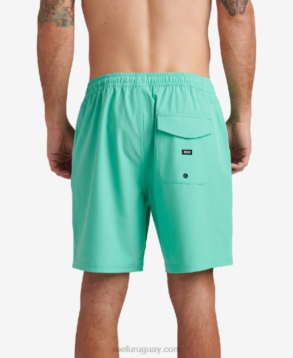 verde electrico R2BV704 shorts jackson de 17" Reef hombres