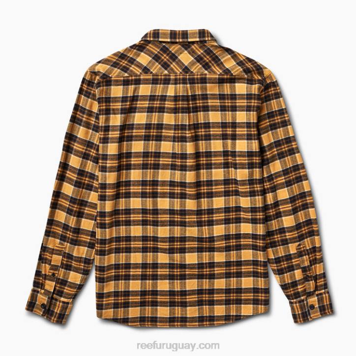 acantilado de roble R2BV667 camisa de franela de manga larga kosma Reef hombres