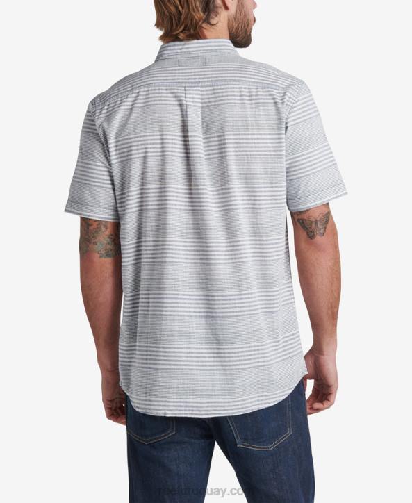 azul índigo R2BV638 manny camisa de manga corta Reef hombres