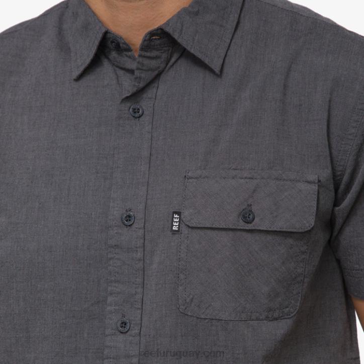 caviar R2BV645 camisa de manga corta winfred Reef hombres