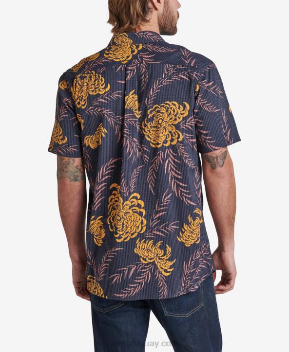cielo nocturno R2BV635 camisa de manga corta col Reef hombres