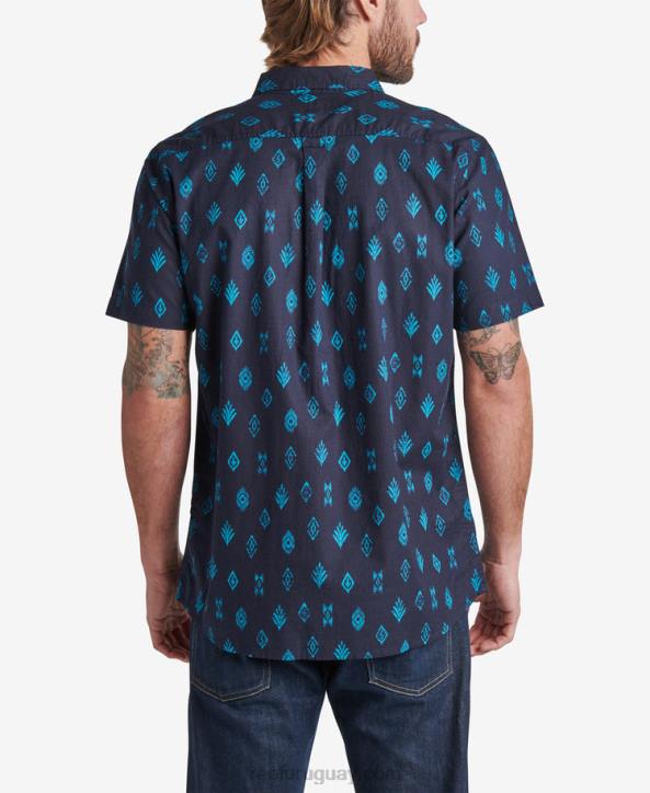 cielo nocturno R2BV649 camisa de manga corta travis Reef hombres