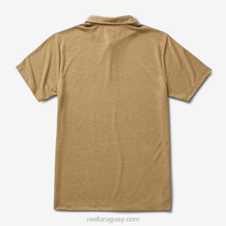 cilantro R2BV658 polo de manga corta con tecnología de pistón Reef hombres