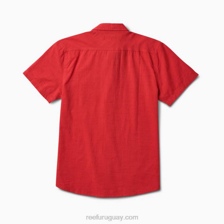 hibisco R2BV646 camisa de manga corta winfred Reef hombres