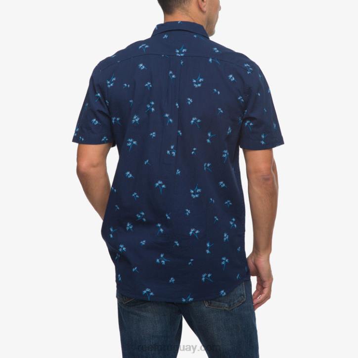 insignia azul R2BV644 camiseta corbin manga corta Reef hombres