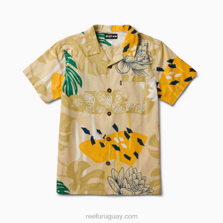 niebla R2BV660 camisa de manga corta otis Reef hombres