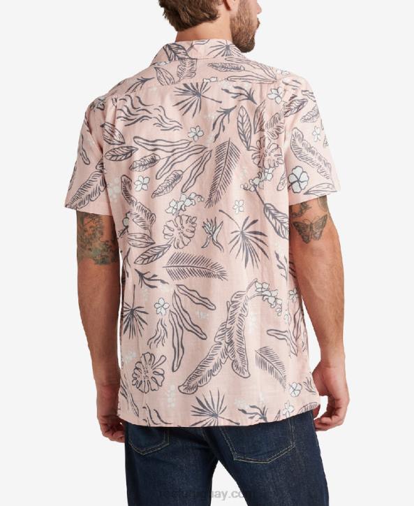 rosa sepia R2BV639 camisa de manga corta rockdale Reef hombres