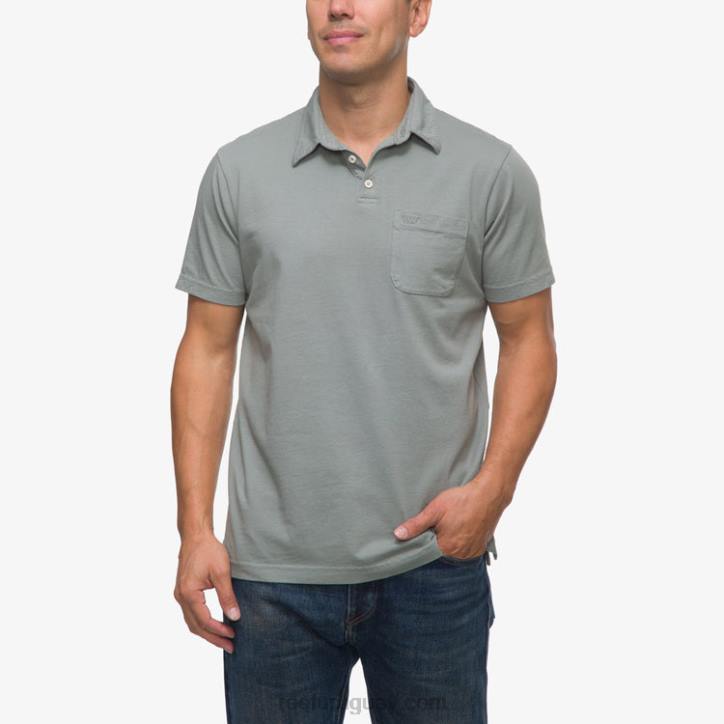 verde chino R2BV637 polo de manga corta walker Reef hombres