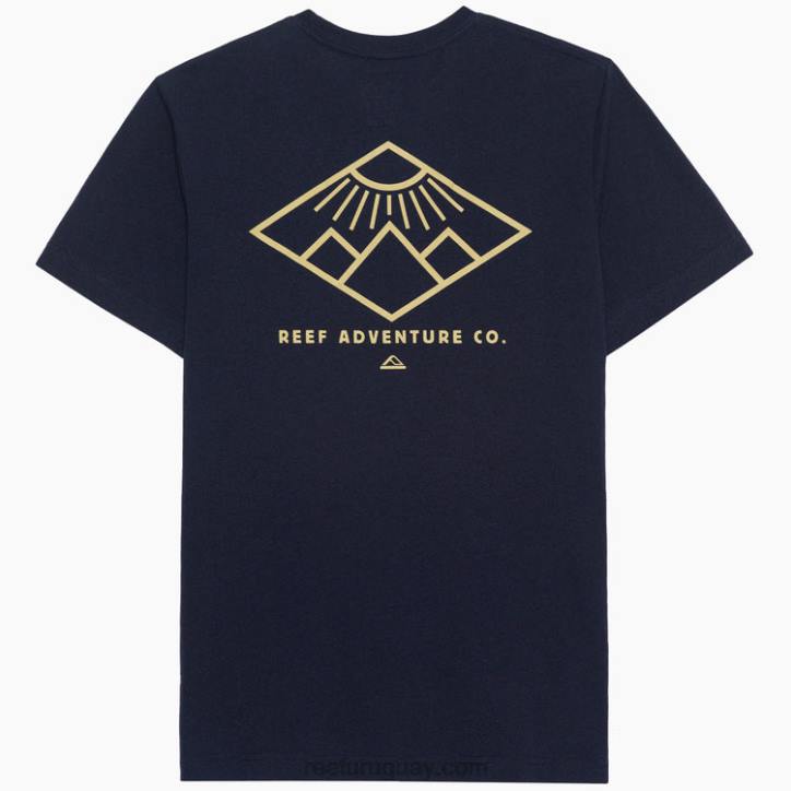 Armada R2BV591 Camiseta de manga corta Peaks Recyclo Reef hombres