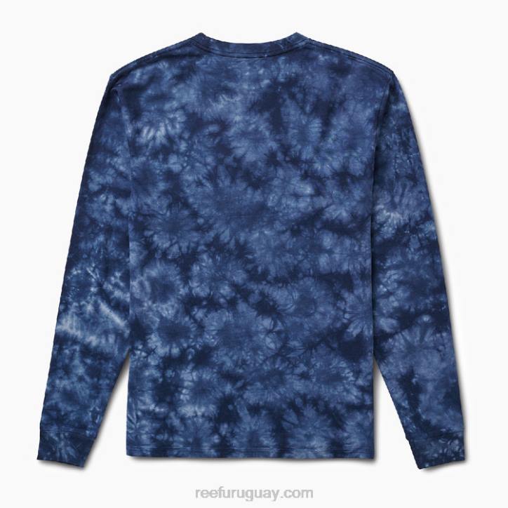 Armada R2BV626 Camiseta Intel de manga corta con teñido anudado Reef hombres