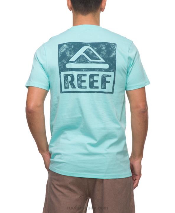 azul aruba R2BV578 camiseta de manga corta Reef hombres