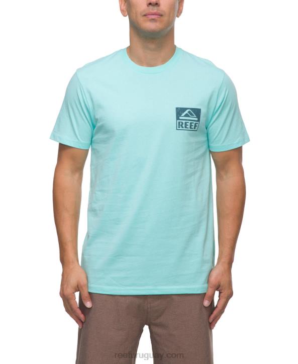 azul aruba R2BV578 camiseta de manga corta Reef hombres