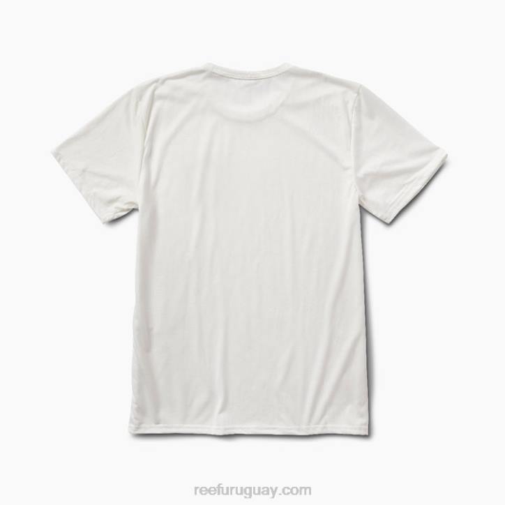 blanco/aguamarina R2BV628 camiseta de surf de arrecife surfarihombres