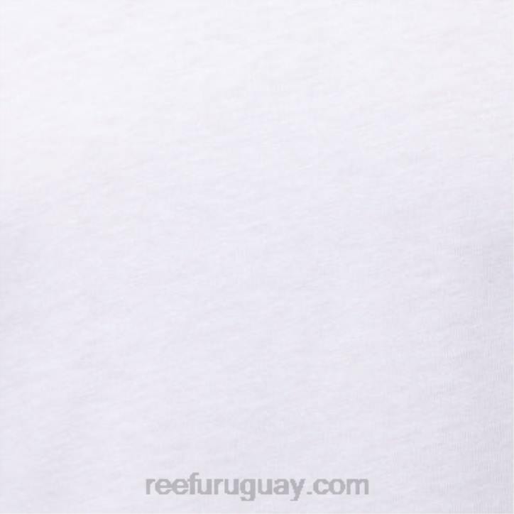 blanco brillante R2BV560 camiseta de manga corta Reef hombres