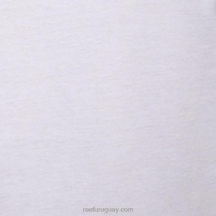 blanco brillante R2BV564 camiseta beverly manga corta Reef hombres