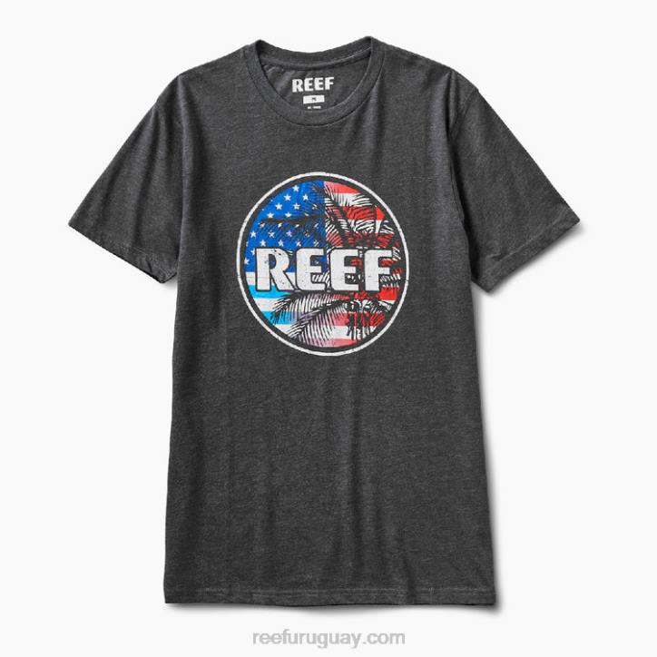 brezo de carbón R2BV633 camiseta de manga corta wilson Reef hombres