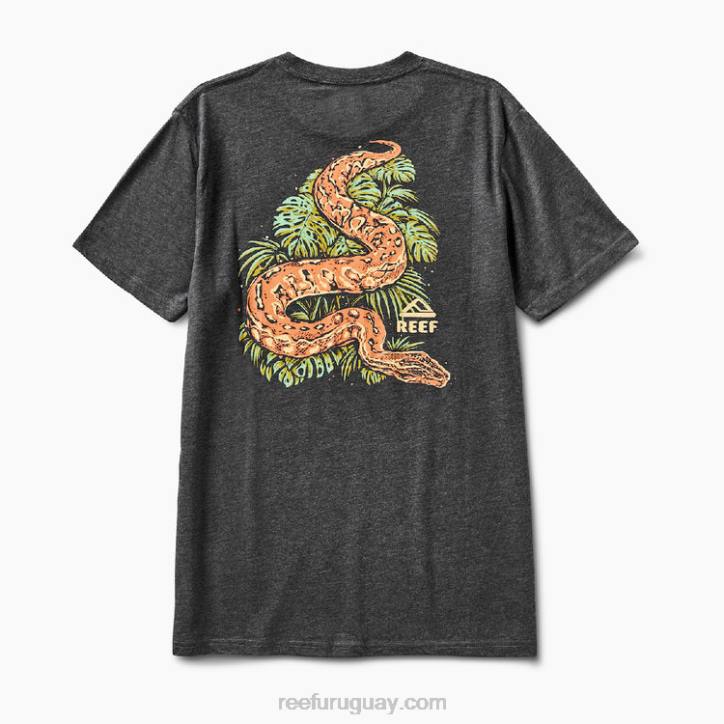 carbón de brezo R2BV606 camiseta de manga corta abra Reef hombres