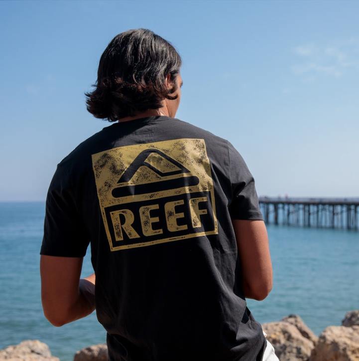 caviar R2BV561 camiseta de manga corta Reef hombres