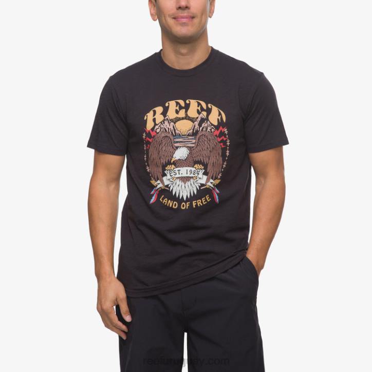 caviar R2BV566 camiseta de manga corta libertad Reef hombres