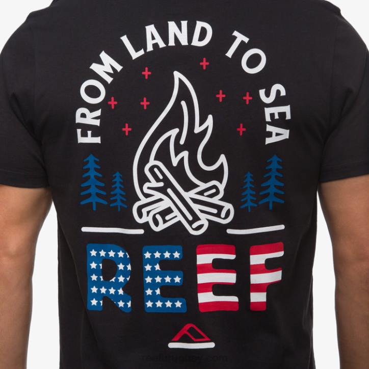 caviar R2BV580 playera de manga corta boom boom Reef hombres