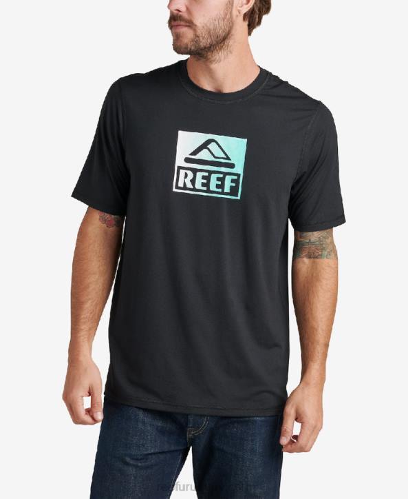 caviar R2BV582 camiseta rodeo de manga corta con protección contra erupciones holgada Reef hombres