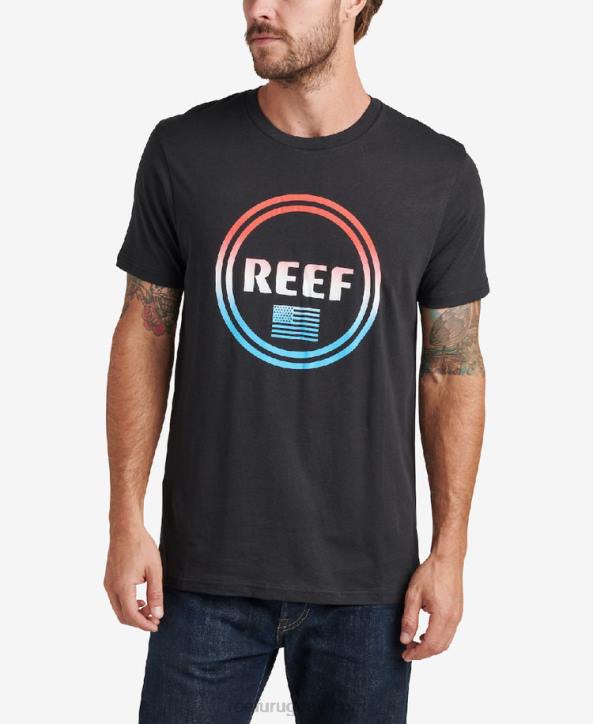 caviar R2BV607 camiseta de manga corta shimmy Reef hombres