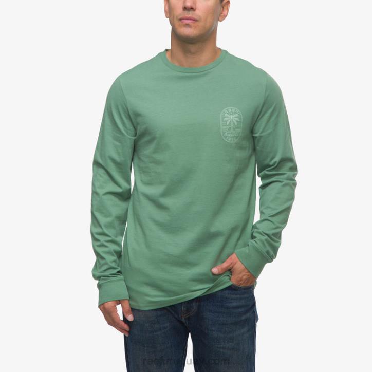 hiedra oscura R2BV584 camiseta de manga larga paraíso Reef hombres