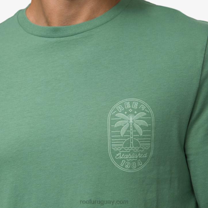 hiedra oscura R2BV584 camiseta de manga larga paraíso Reef hombres
