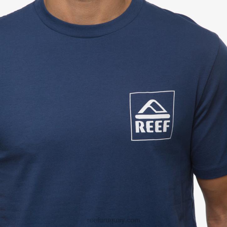 insignia azul R2BV568 camiseta de manga corta libertad Reef hombres