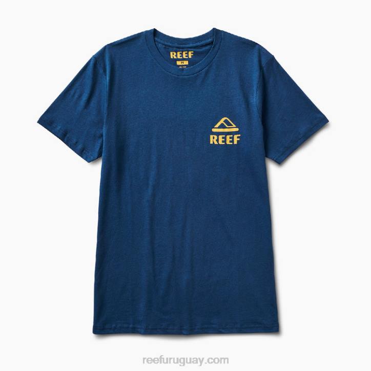 insignia azul R2BV631 playera de manga corta de depredador Reef hombres