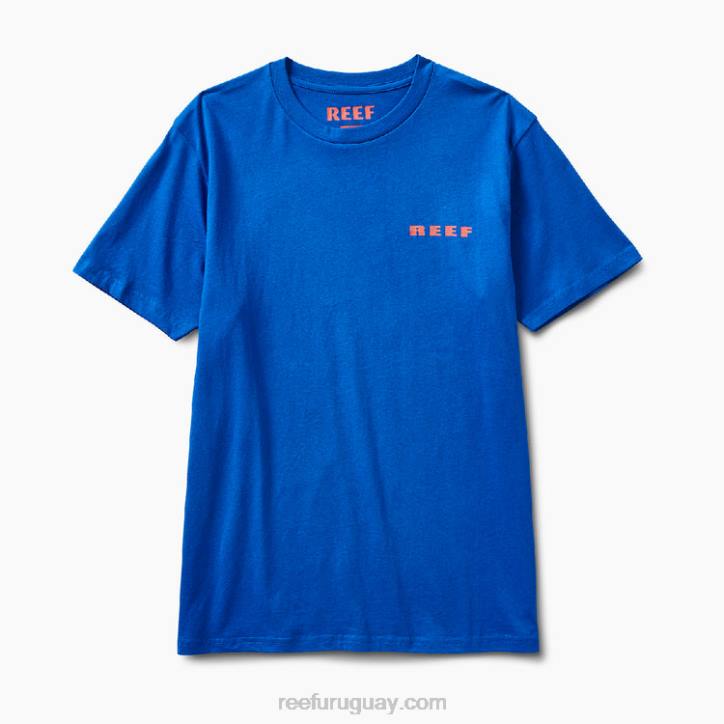 lapislázuli R2BV614 buk buk camiseta de manga corta Reef hombres