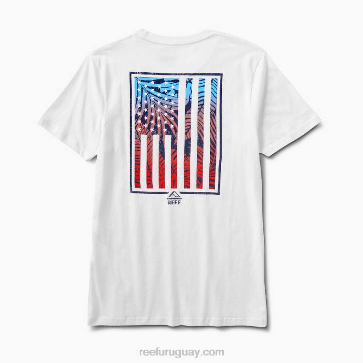 malvavisco R2BV553 camiseta jamison manga corta Reef hombres