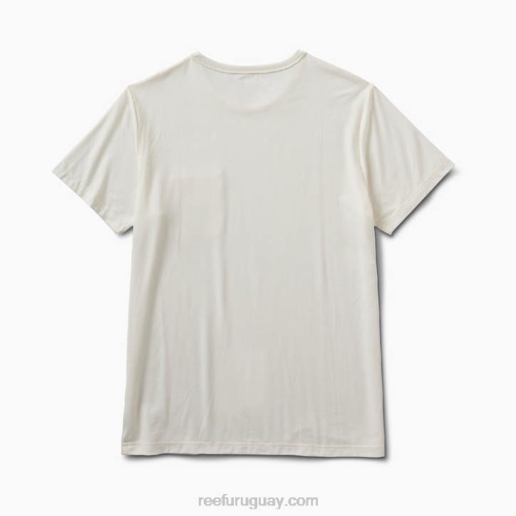 malvavisco R2BV610 camiseta smith de punto con bolsillo y manga corta Reef hombres