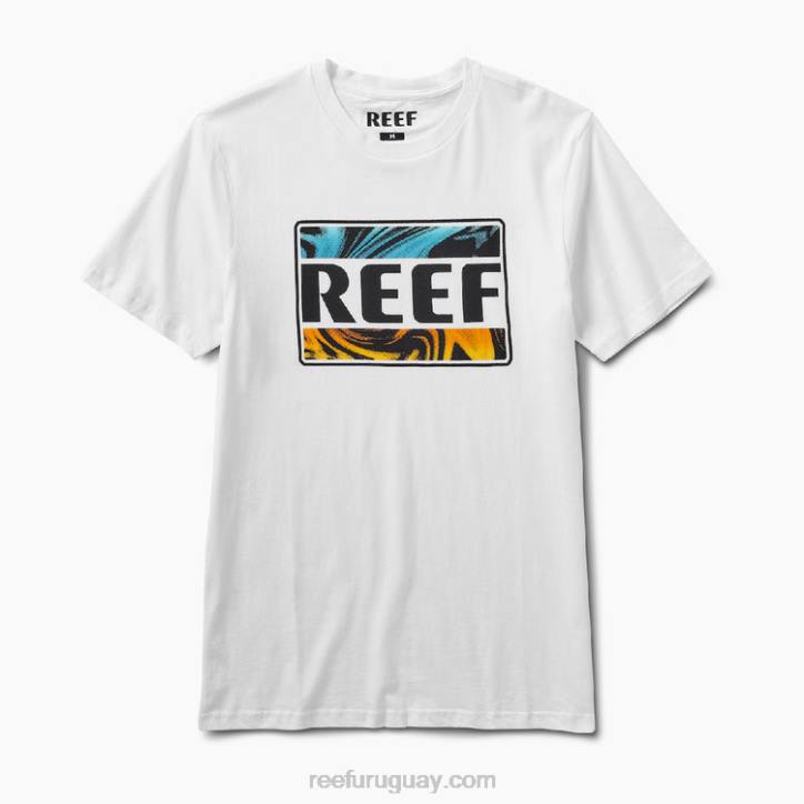malvavisco R2BV617 camiseta de manga corta de bengala Reef hombres